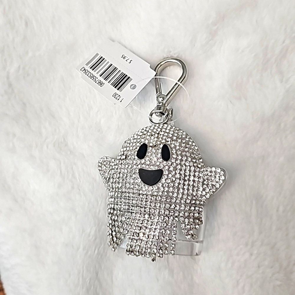 Bath & Body works 2023 Bling Ghost Hand Sanitizer Holder.